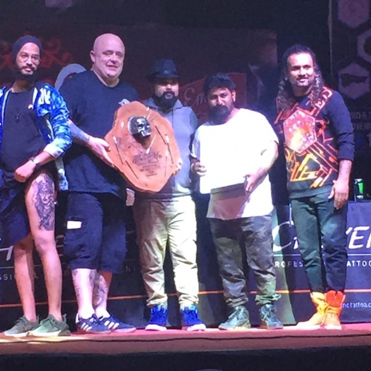 InkMe Festival Winner - Aliens Tattoo School - Tennis Ramteke